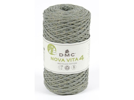 [90266807 1471295] DMC Wolle Nova Vita 2.5 mm, 250 g, Metallic Khaki