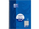 Oxford Schulheft Collegeblock A5+, kariert, Blau