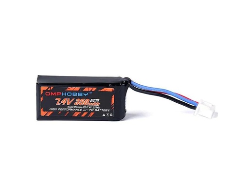 [90267089 1480173] OMPHobby RC-Akku LiPo 350 mAh 7.4 V 50C OMP M1 Evo