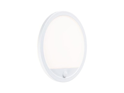 [90267105 1473932] Paulmann Wandleuchte Lamina, Rund, 14W, 2200-3000K, PIR, Weiss