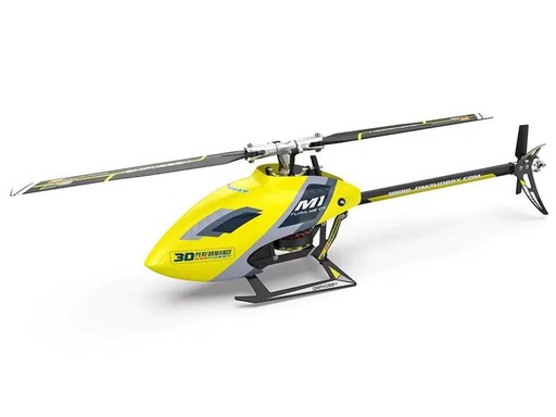 [90267136 1480169] OMPHobby Helikopter M1 EVO Flybarless, 3D, Gelb BNF