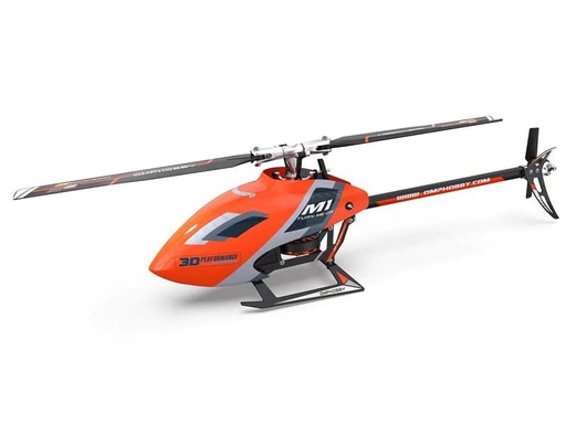 [90267140 1480170] OMPHobby Helikopter M1 EVO Flybarless, 3D, Orange BNF