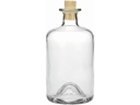 Glorex Glasflasche Apotheker-Flasche 500 ml