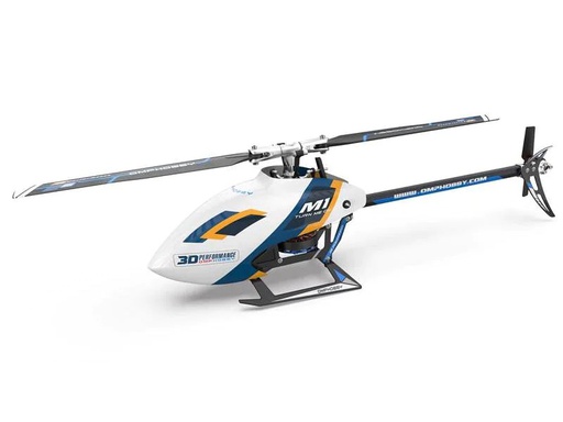 [90267169 1480172] OMPHobby Helikopter M1 EVO Flybarless, 3D, Weiss BNF