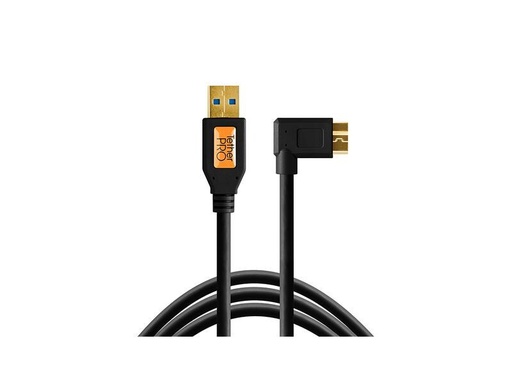 [90267205 1450698] Tether Tools Kabel TetherPro USB 3.0 to Micro-B, 4.6m Schwarz