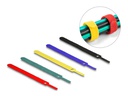Delock Klettkabelbinder Mehrfarbig 150 mm x 12 mm, 10 Stück