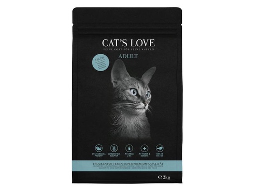 [90267247 1481043] Cat's Love Trockenfutter Adult Lachs, 2 kg
