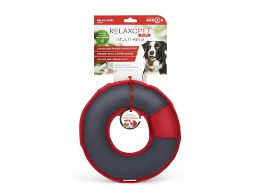 [90267259 1460720] Relaxopet Hunde-Spielzeug Play Multi-Ring für Duftpods