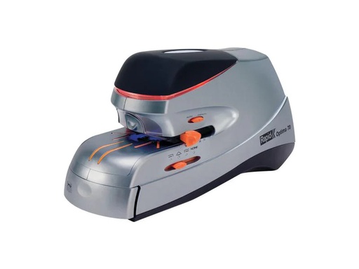 [90267261 1399106] Rexel Elektrisches Heftgerät Grip 20 Seiten, Schwarz/Silber