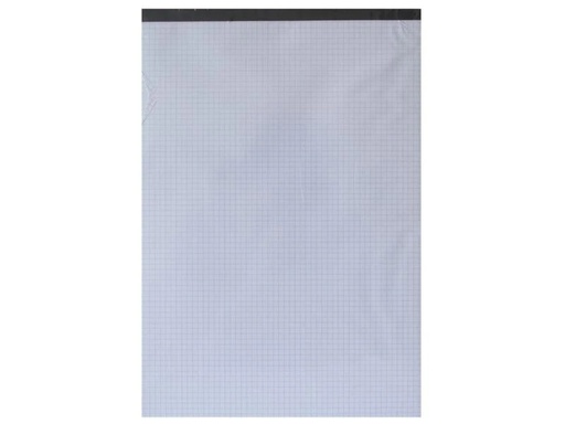 [90045976 879915] Office Notizblock A4 100 Blatt, Kariert, 3 Stück