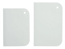 Decora Teigschaber 2 Stück, Weiss