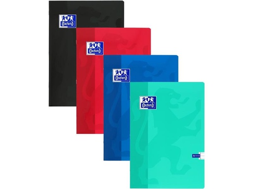 [90267572 1470773] Oxford Schulheft A4, liniert, assortiert