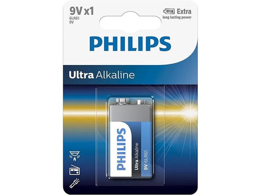 [90267635 1476075] Philips Batterie Alkaline 9V 1 Stück