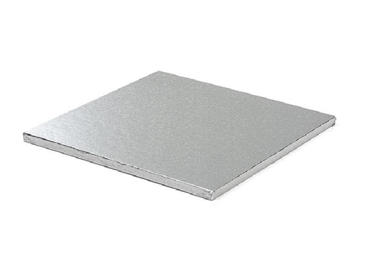 [90267655 1478512] Decora Tortenplatte 35 x 35 cm, Silber