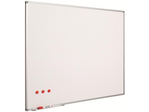 [90267702 1405527] Berec Magnethaftendes Whiteboard Budgetline 90 cm x 120 cm, Weiss
