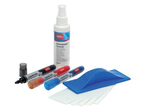 [90046011 806605] Nobo Starter-Kit für Whiteboards, 5-teilig