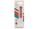 Parker Schreibmine Quinkflow Medium (M), Rot, 2 Stück