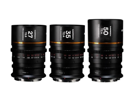 [90267785 1481989] Laowa Festbrennweite Nano S35 Prime Kit (Amber) – Canon RF