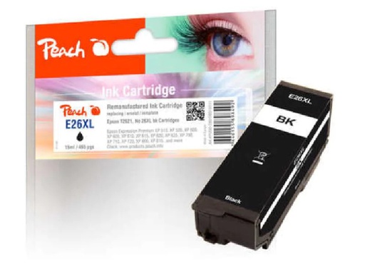 [90046016 1142572] Peach Tinte Epson No 26XL (T2621) Black