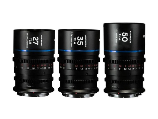 [90267806 1481982] Laowa Festbrennweite Nano S35 Prime Kit (Blue) – Nikon Z
