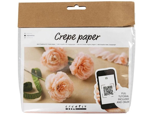 [90267843 1468110] Creativ Company Bastelset Krepppapier-Set Nelken