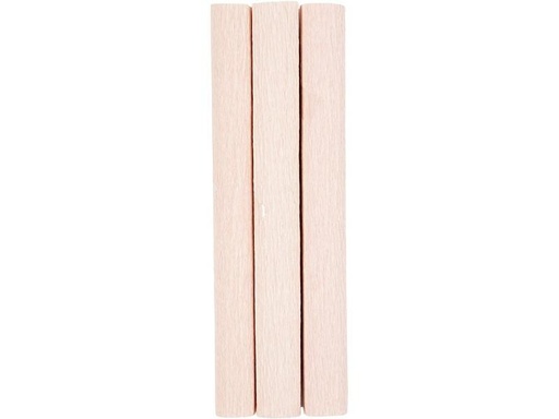[90267887 1468101] Creativ Company Krepppapier 25 x 60 cm, 3 Rollen, Rosa mattiert