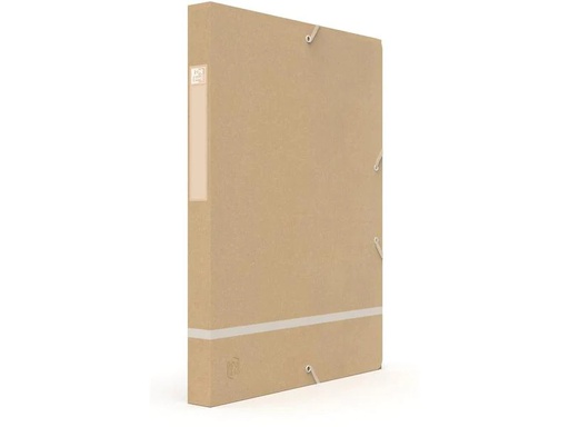 [90268284 1470811] Oxford Gummibandmappe A4, Beige