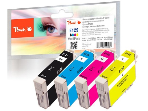 [90268363 1476270] Peach Tinte Epson SX420W Multi-Pack T1295 BK, C, M, Y