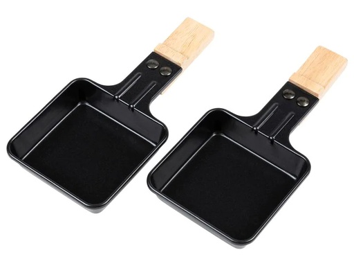 [90268365 1421266] FURBER Raclette-Pfännchen Festa 2 Stück