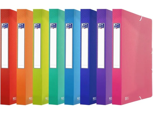 [90268409 1470821] Oxford Gummibandmappe A4, assortiert