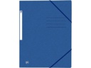 Oxford Gummibandmappe A4, Blau