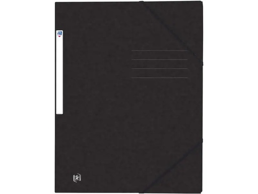 [90268544 1470800] Oxford Gummibandmappe A4, Schwarz