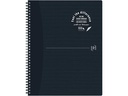 Oxford Notizbuch A4+, liniert, Schwarz
