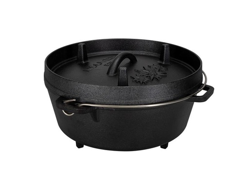 [90268577 1478696] Nouvel Grilltopf Dutch-Oven, 5.7 l, Schwarz