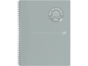 Oxford Notizbuch A4+, kariert, Hellgrau