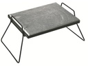 Nouvel Grillstein mit Tragegestell, 60 x 33 x 8 cm