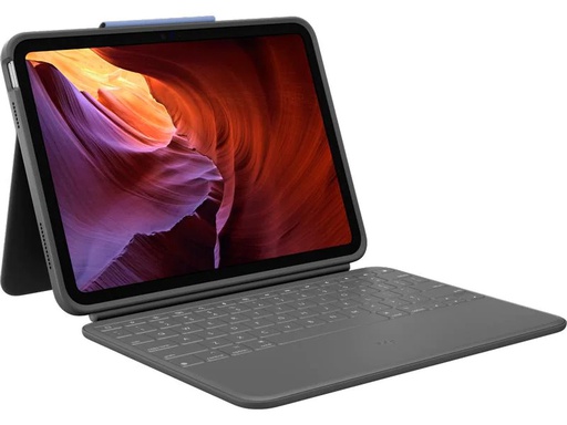 [90268677 1480751] Logitech Tablet Tastatur Cover Rugged Folio iPad 10.9 (10. Gen.)