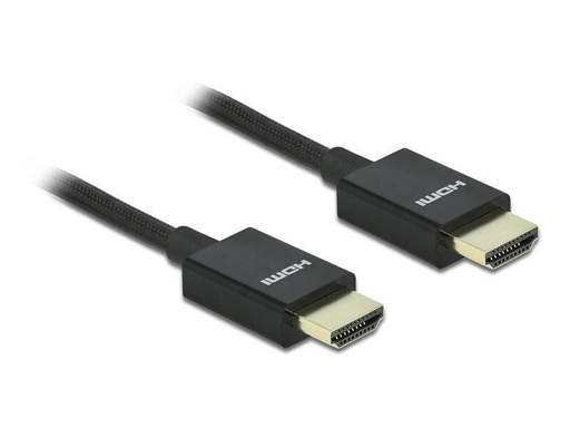 [90268748 1486093] Delock Kabel 8K 60Hz HDMI - HDMI, 0.5 m, Schwarz
