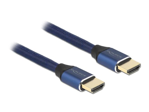 [90268754 1486049] Delock Kabel 8K 60Hz HDMI - HDMI, 1 m, Blau