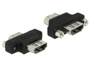 Delock Adapter verschraubbar HDMI - HDMI, 1 Stück