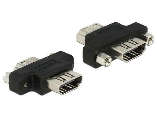 [90268763 1488742] Delock Adapter verschraubbar HDMI - HDMI, 1 Stück