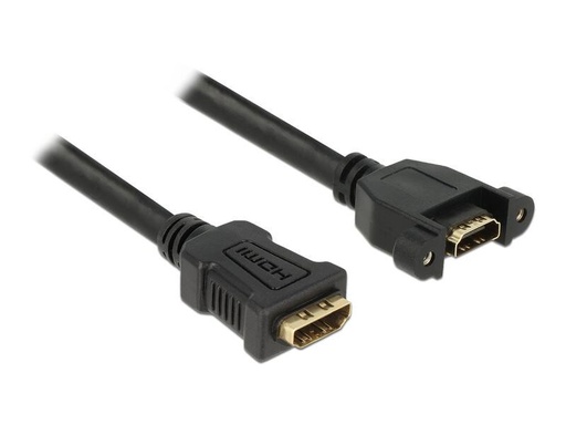 [90268784 1485979] Delock Verlängerungskabel zum Einbau, 4K 30Hz HDMI - HDMI, 0.5 m