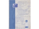 Oxford Notizbuch Collegeblock kariert, A4+, Blau
