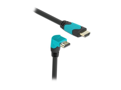 [90268863 1485974] Delock Kabel Unten gewinkelt 8K 60Hz HDMI - HDMI, 1 m