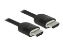 Delock Kabel 4K 60Hz HDMI - HDMI, 2 m, Schwarz