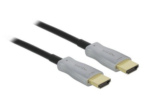 [90268900 1486037] Delock Optisches Kabel 4K 60Hz HDMI - HDMI, 10 m, Schwarz