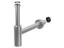 diaqua® Lavabosiphon Profi-Line 1 1/4 x Ø 40 mm, Gebürstet