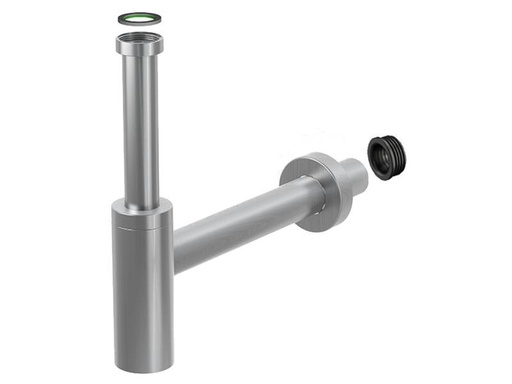 [90268910 1477757] diaqua® Lavabosiphon Profi-Line 1 1/4 x Ø 40 mm, Gebürstet