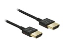 Delock Kabel 4K 60Hz HDMI - HDMI, 1.5 m, Schwarz