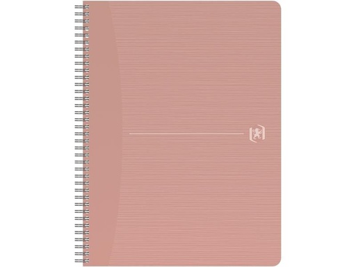 [90268934 1470885] Oxford Notizheft Spiralheft kariert, Rosa